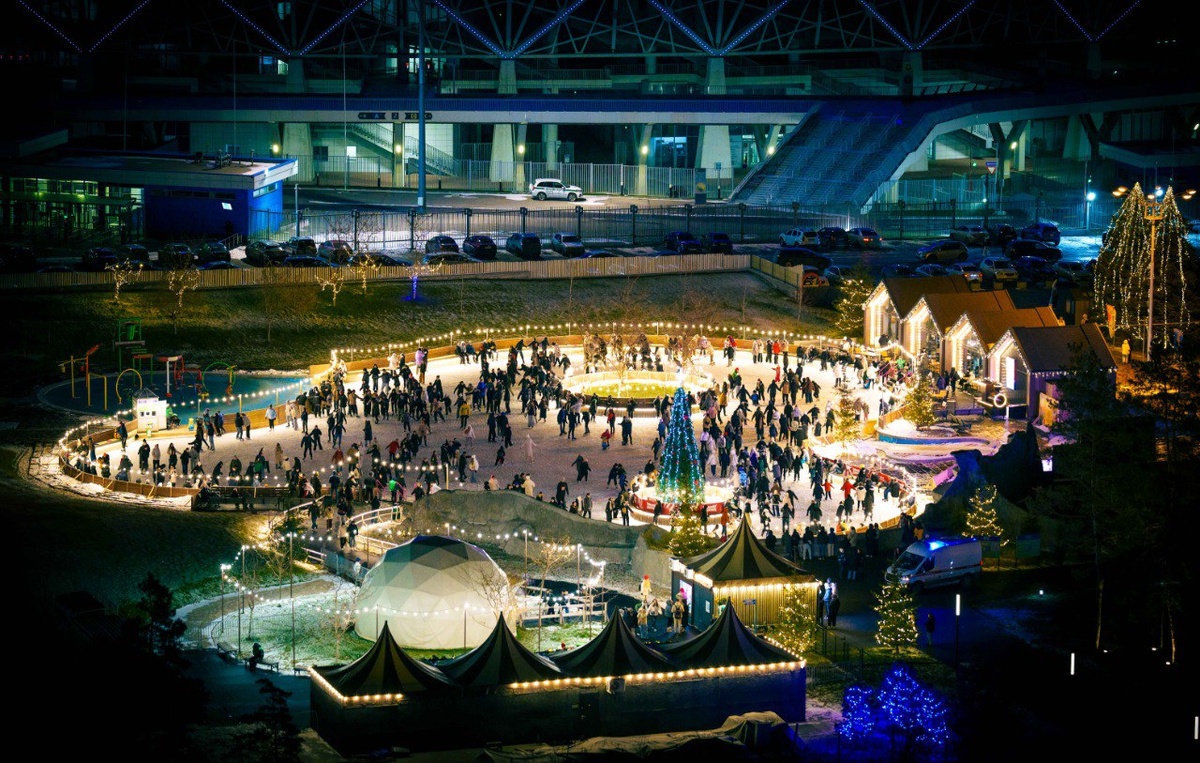 Каток "Лагцна": вид сверху