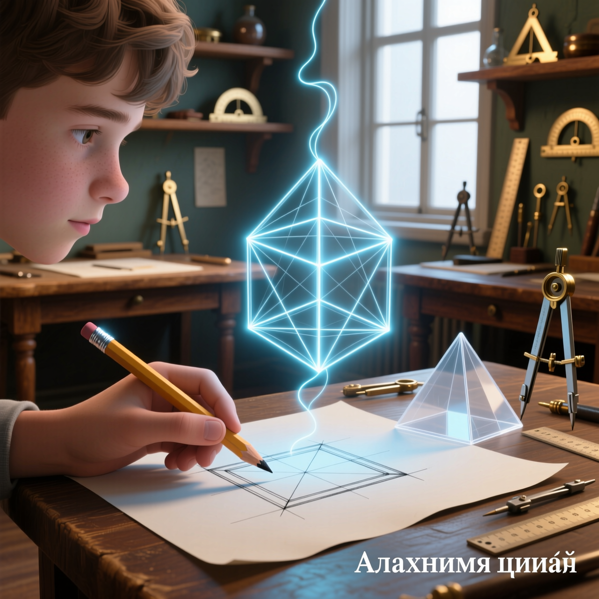 Чертить в стереометрии — это не рисовать. Это строить мост между плоским листом бумаги и пространством у вас в голове. Каждая линия здесь — не штрих, а договорённость: «Мы договорились, что это ребро, уходящее вглубь». Давайте выучим этот язык.