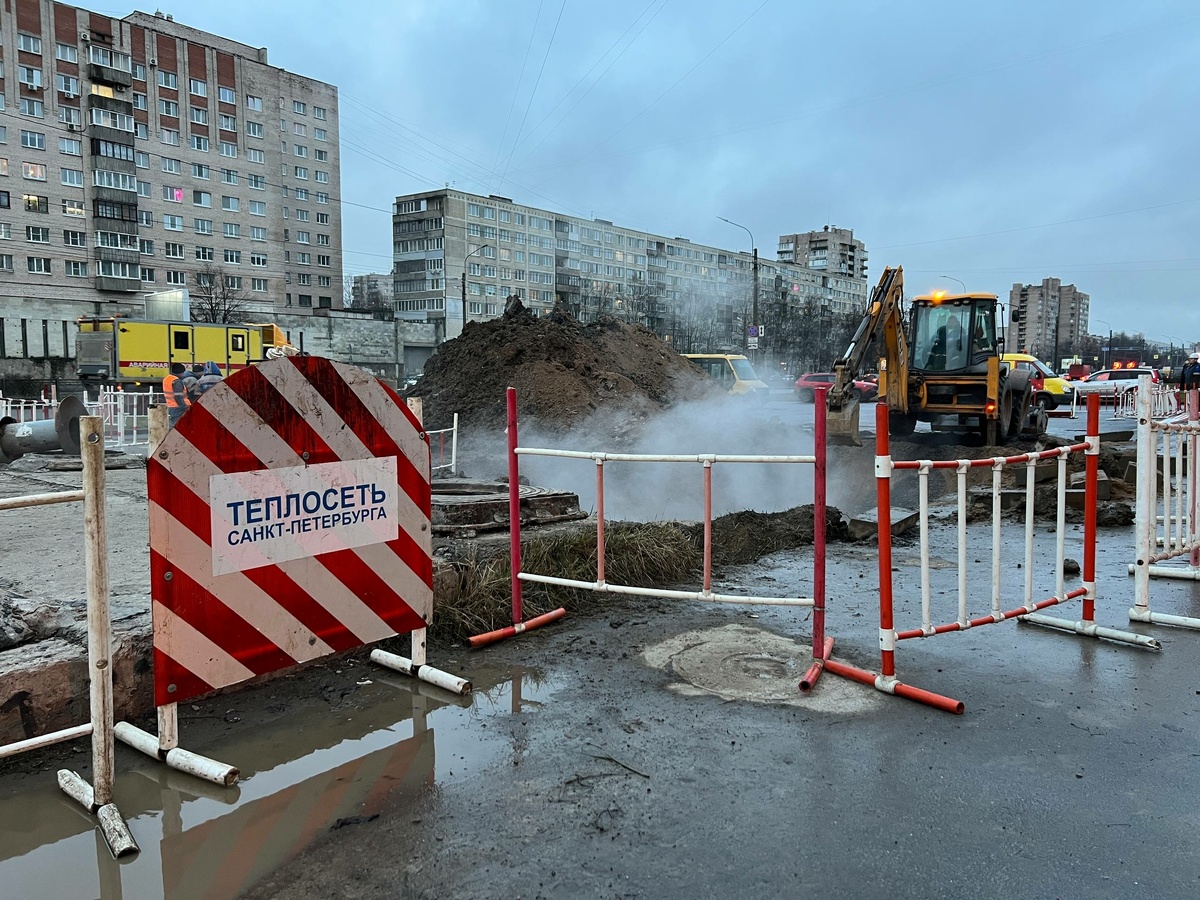 Фото: пресс-служба АО «ТЭК СПб» и АО «Теплосеть Санкт-Петербурга».