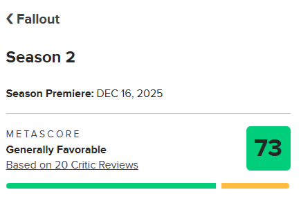    Остроумно, весело, брутально. Критики высоко оценили второй сезон Fallout