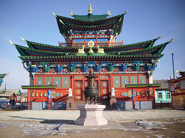 Храм-Дворец Хамбо-Ламы Итигэлова