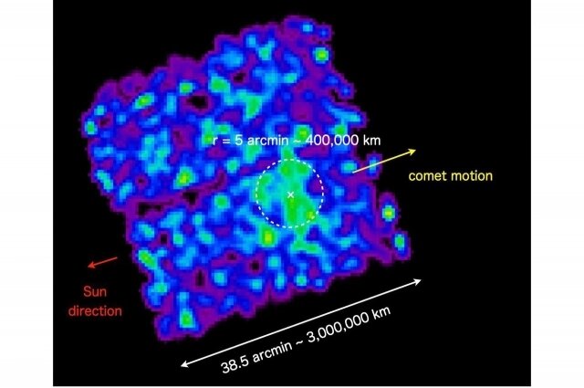    Снимки 3I/ATLAS в рентгене. Фото: Скриншот