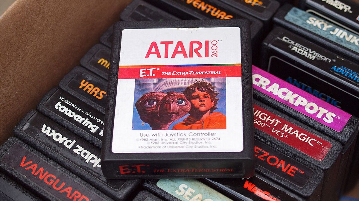 картридж E.T. для Atari 2600