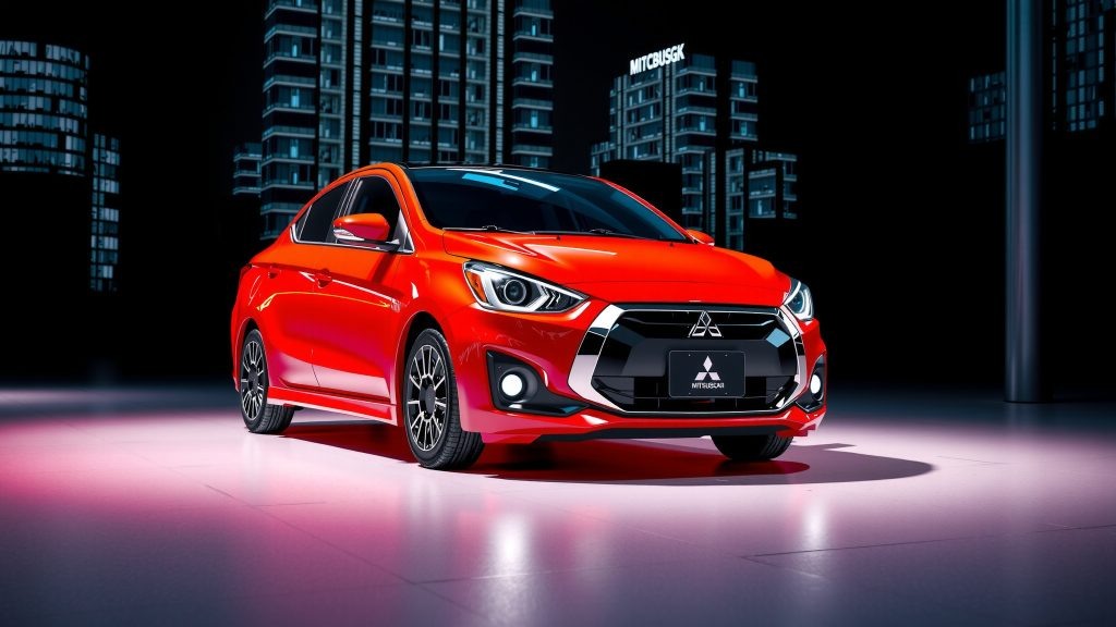    Как Mitsubishi Mirage 1.2 2025 почему дешевле остальных в классе микрокаров?