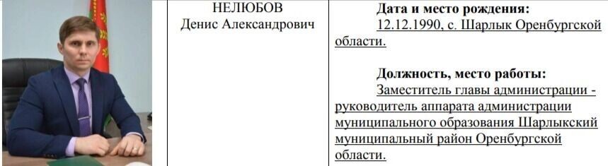     Источник: Скриншот анкеты кандидата на пост мэра Оренбурга