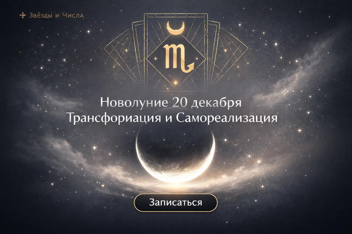    Узнай как использовать новолуние 20 декабря для самореализации и трансформации своей жизни Мария