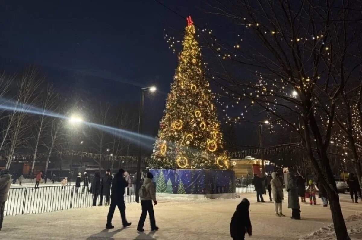   В районах Новосибирска начали подготовку к празднованию Нового года
