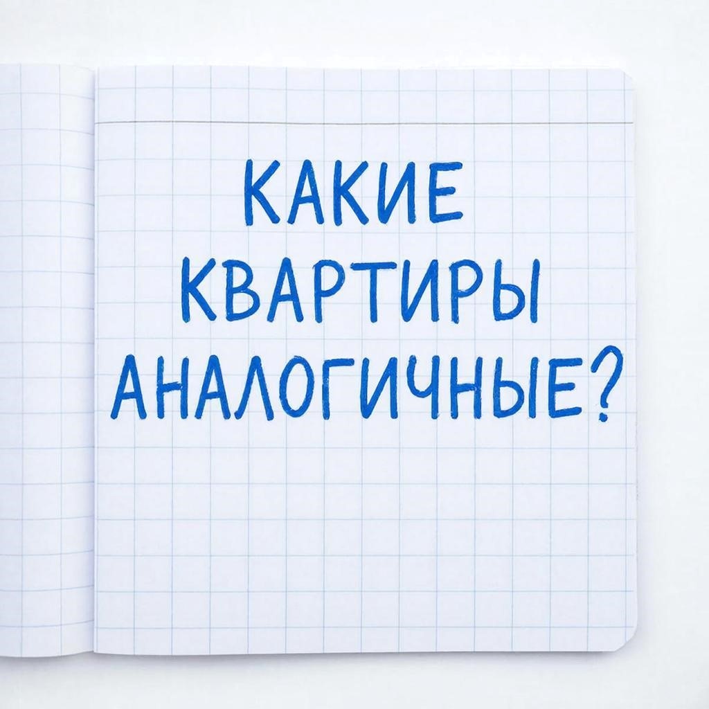 Какие квартиру аналогичные?