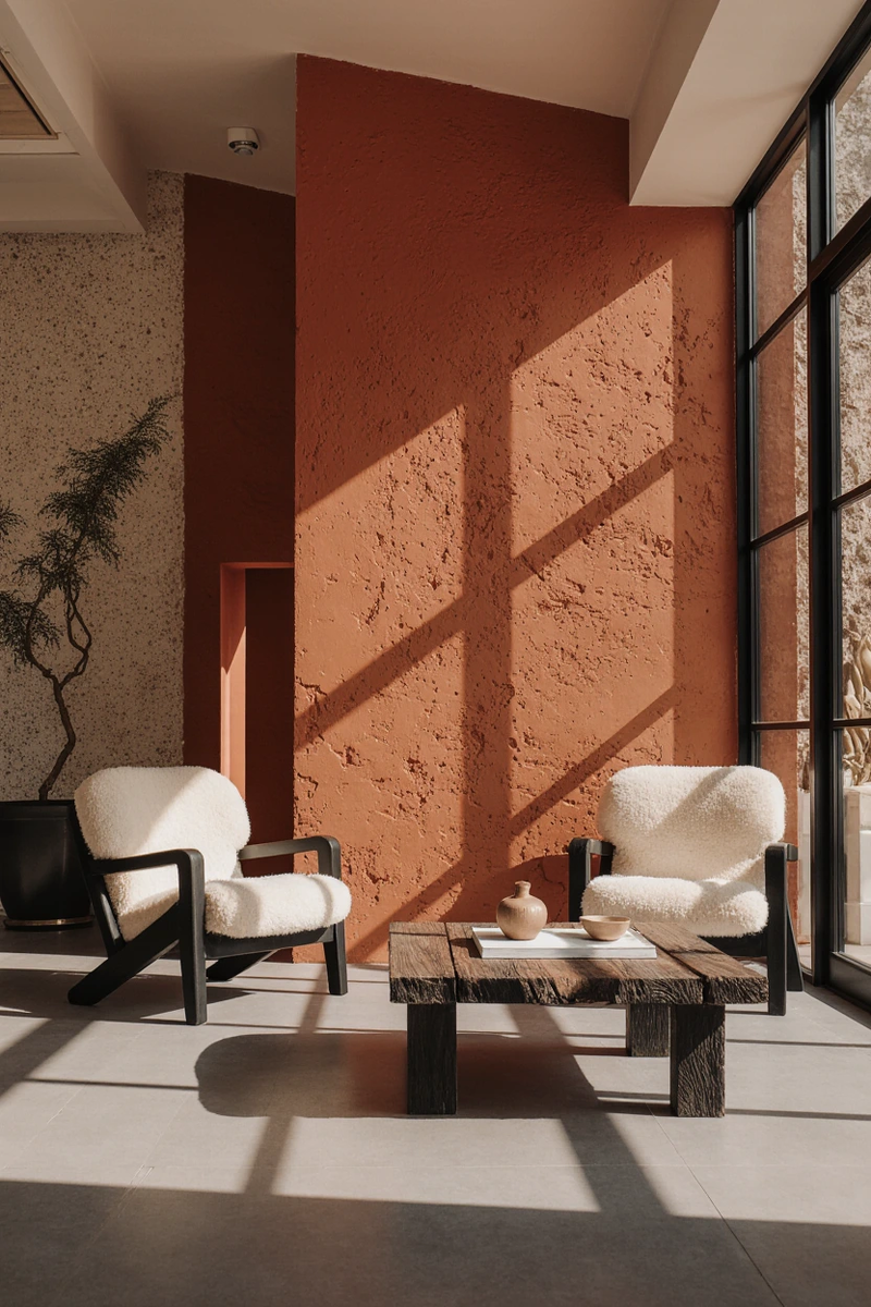 Показываю, какие фактуры можно делать с помощью декоративных покрытий