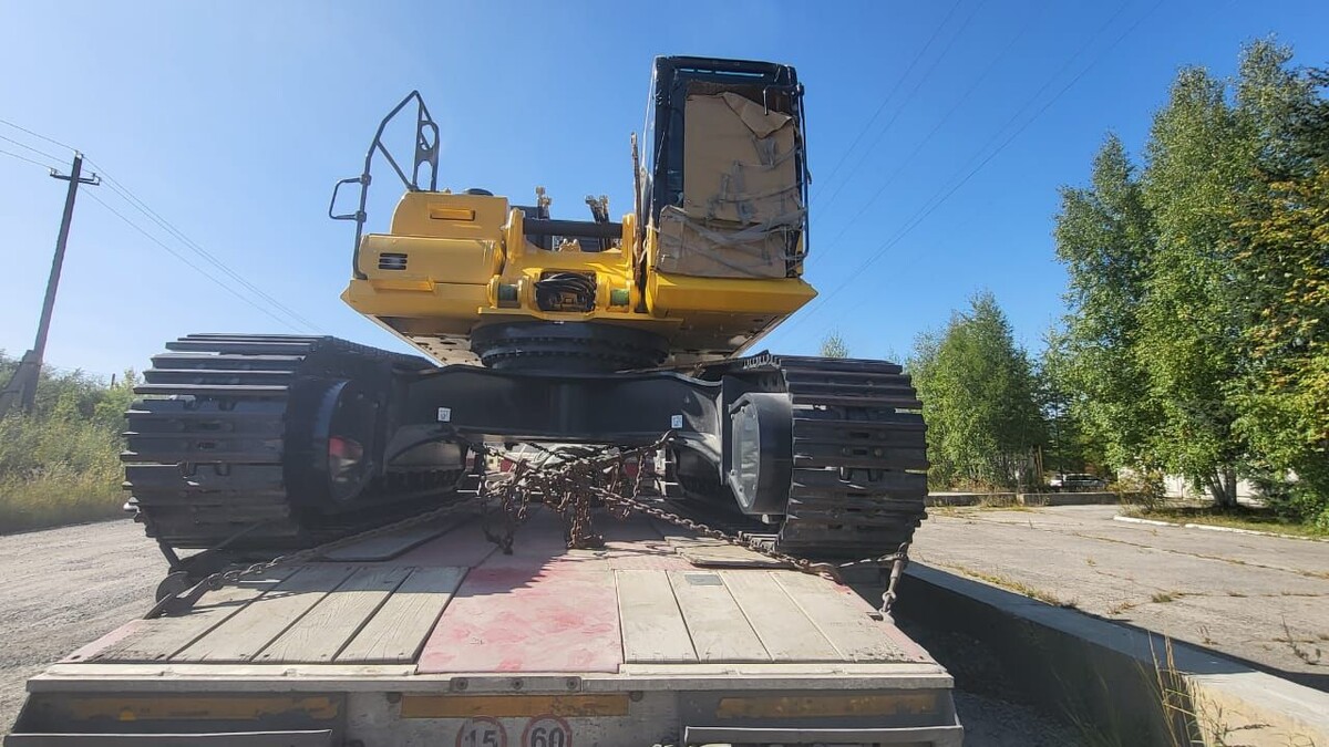 перевозка тяжеловесного груза тралами