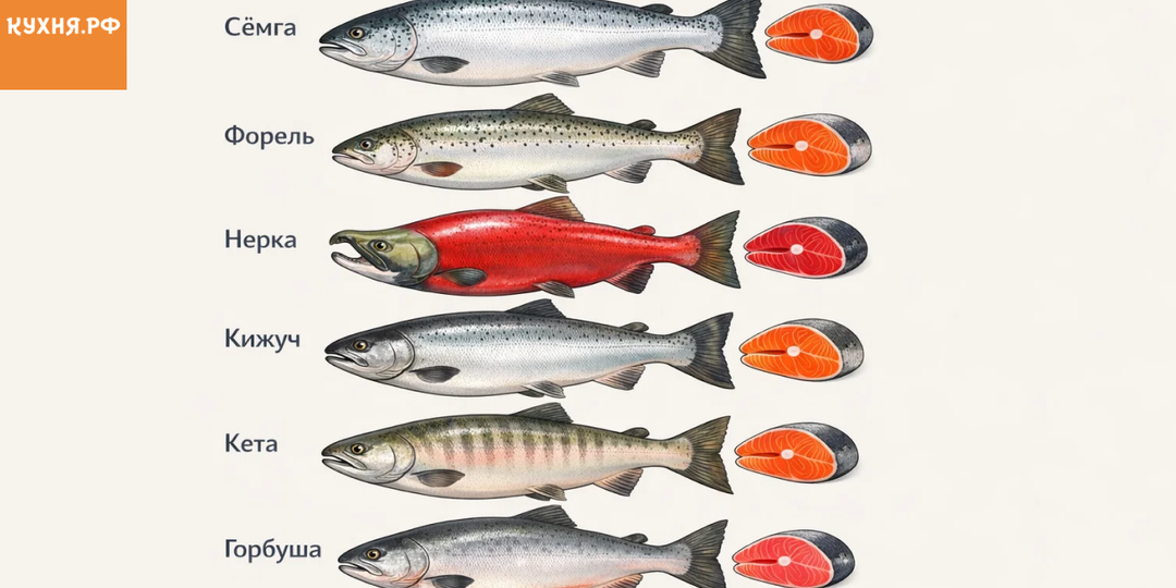 Семга, форель или нерка: какую красную рыбу выбрать для праздника