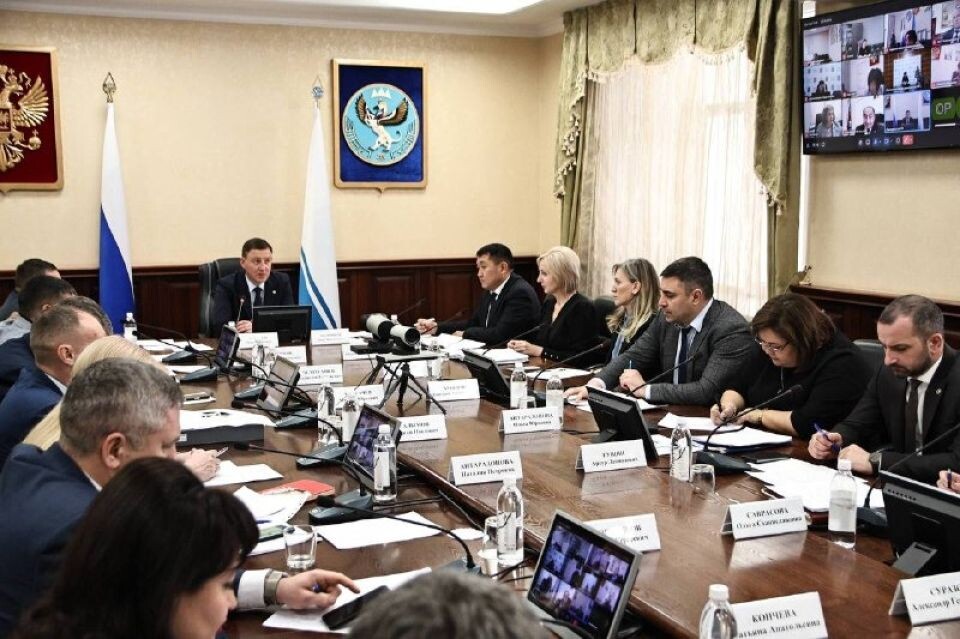    Заседание оргкомитета по подготовке к юбилейным датам Республики Алтай. Источник: t.me/turchak_andrey