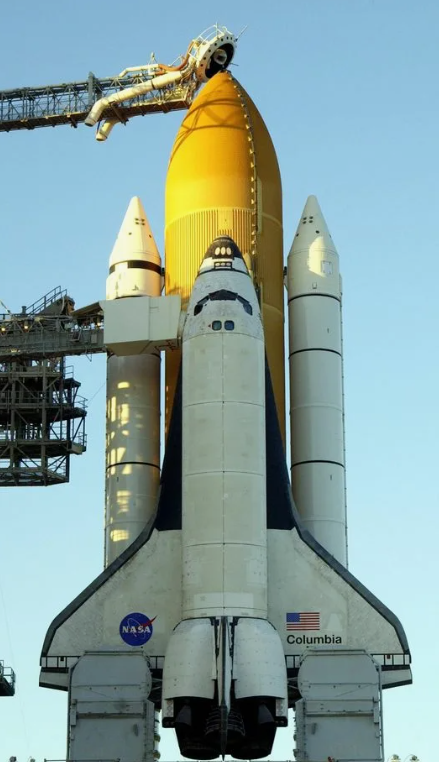 Шаттл "Колумбия" в ожидании взлёта - фото взято из интернета для наглядности