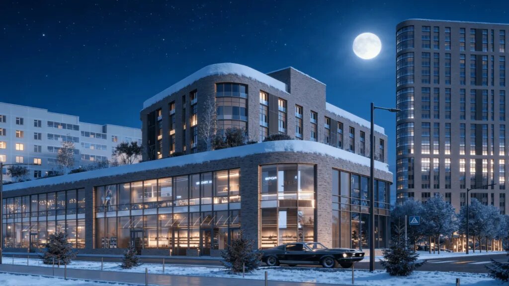 Рендер: Унистрой