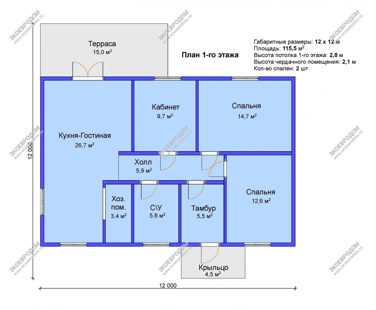 Планировка дома