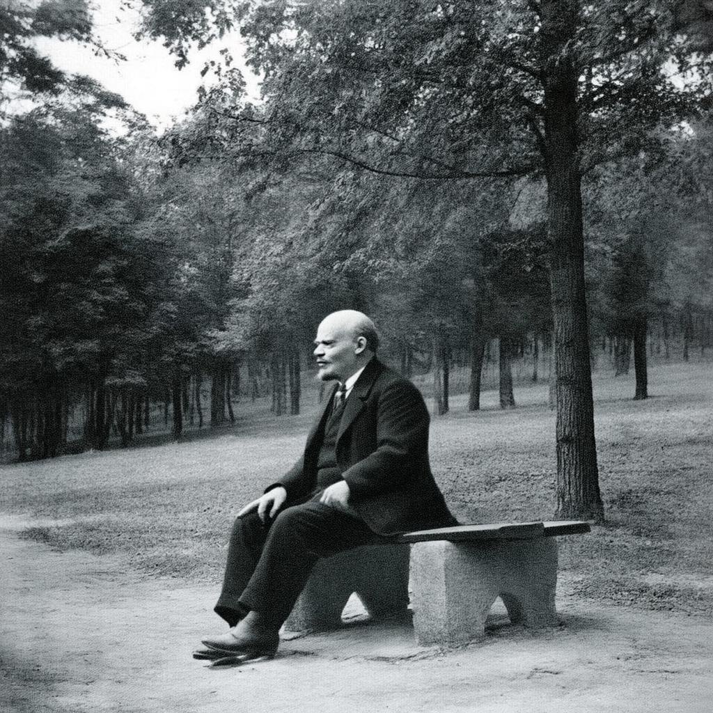 Владимир Ильич Ленин. Изображение сгенерировано сервисом GigaChat 