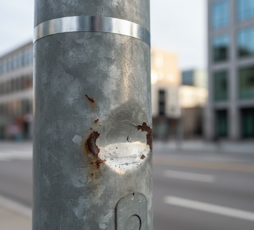 Поврежденные опоры быстро деградируют в ходе эксплуатации