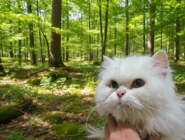 Парализованная кошка в лесу: как молитва помогла найти ей хозяина