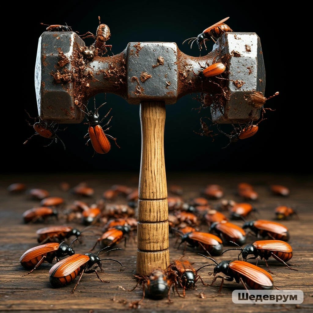 Смена прошивки в насекомых.