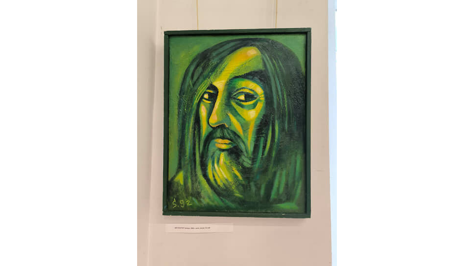 Автопортрет художника Владимира Смелкова .📷Фото: Николай Яблонский / Коммерсантъ