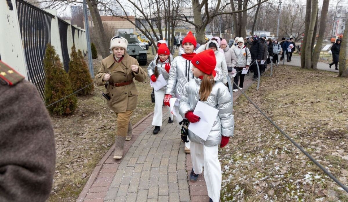     Новогодний квест в Музее «Г.О.Р.А.». Источник: victorymuseum.ru Автор фото: Пресс-служба Музея Победы