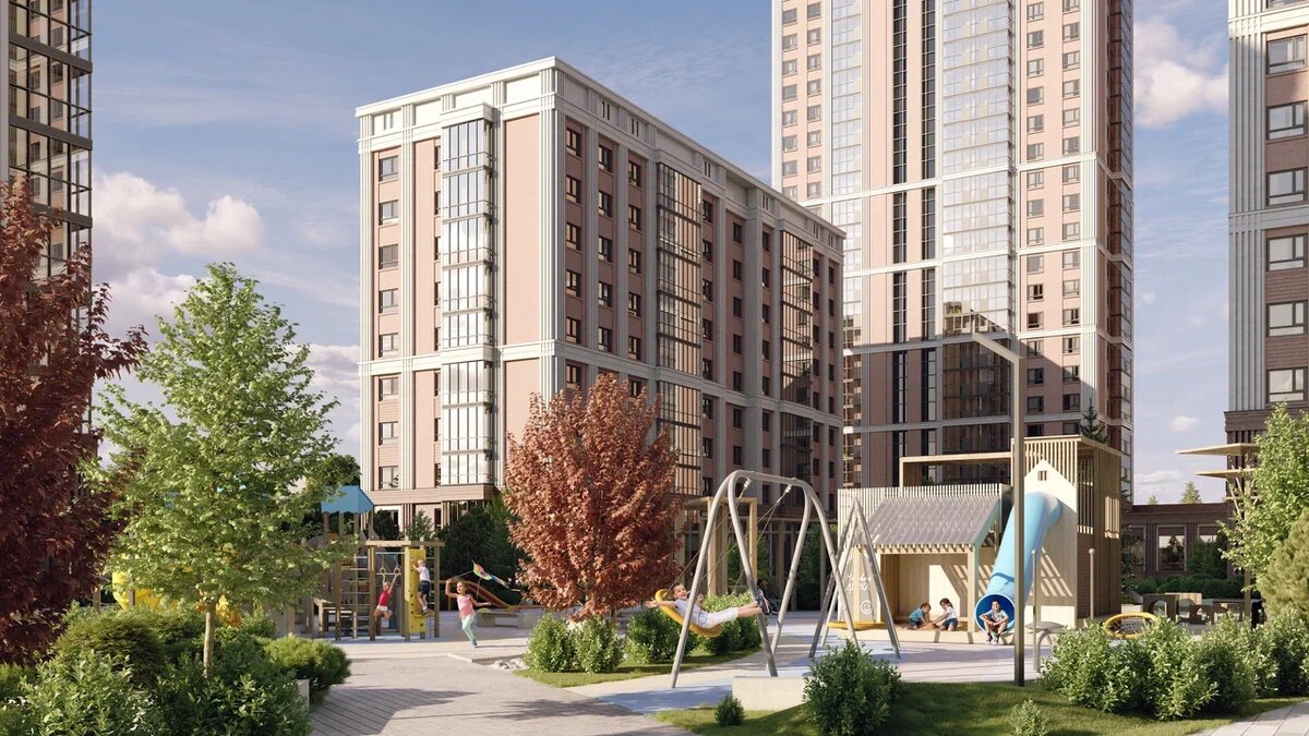 Фотоархив ГК СМСС. Визуализация ЖК «Калининский квартал»