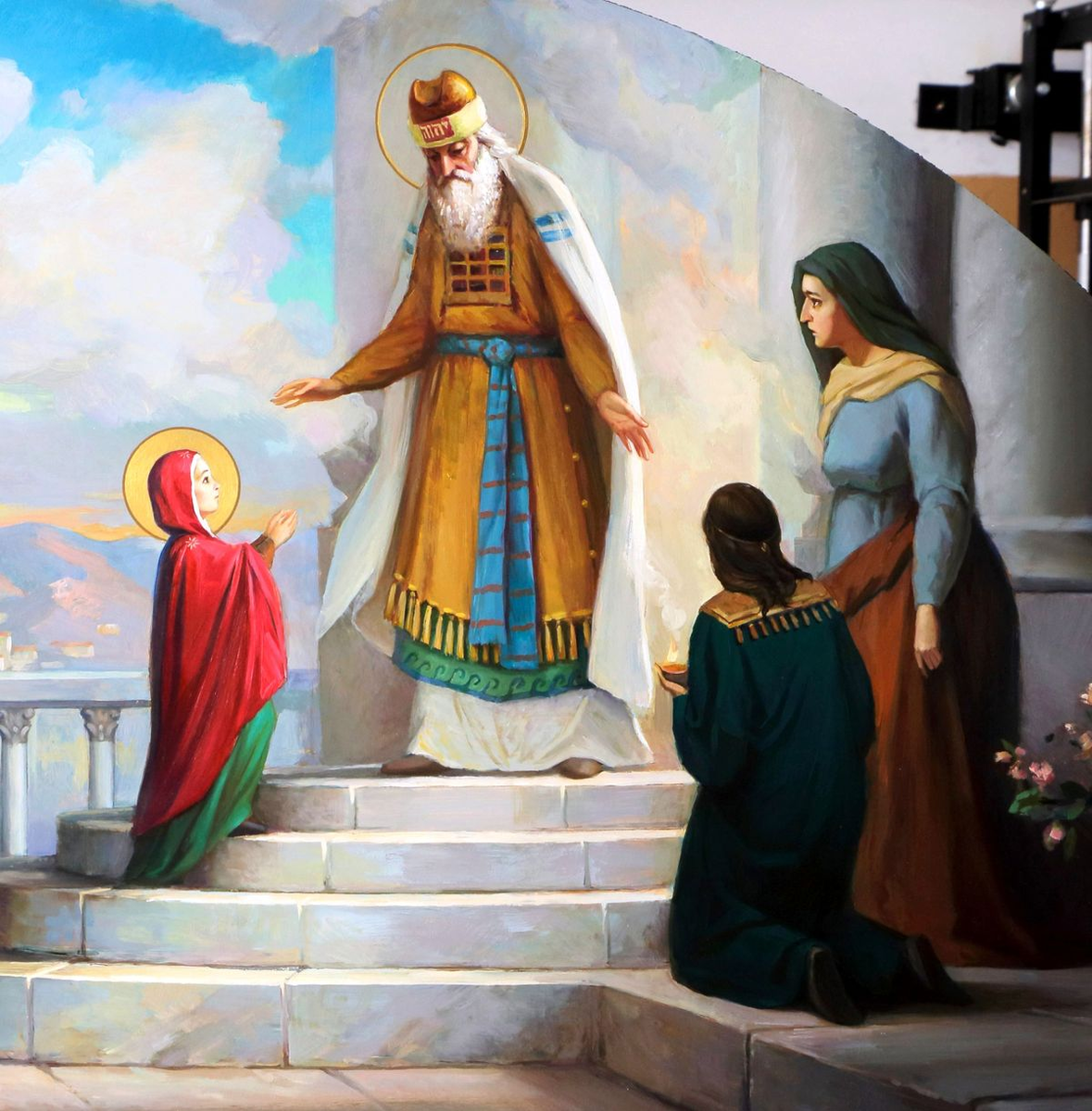 В IX столетии встречи людей с духовными сущностями несомненно еще происходили.