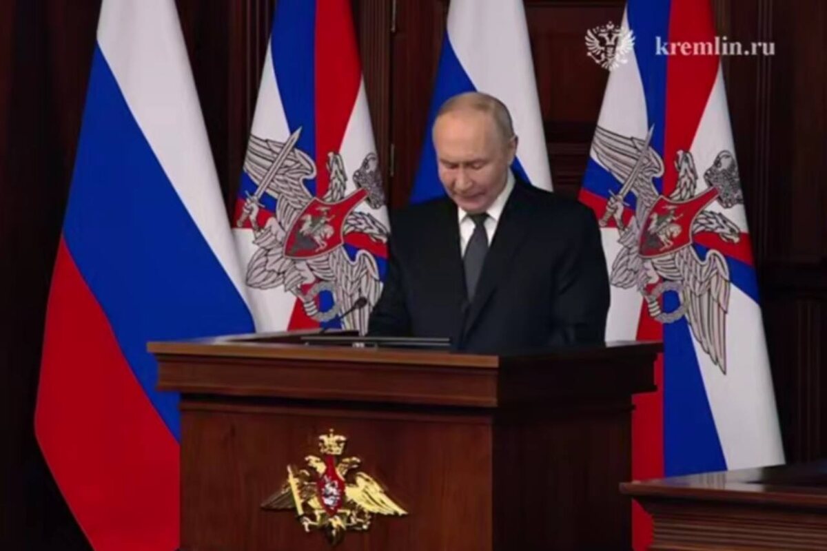    Ложью и бредом назвал Владимир Путин данные о возможности «большой войны». Основные заявления