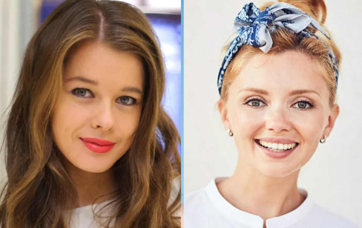 на фото слева Екатерина Шпица, справа Ольга Кузьмина