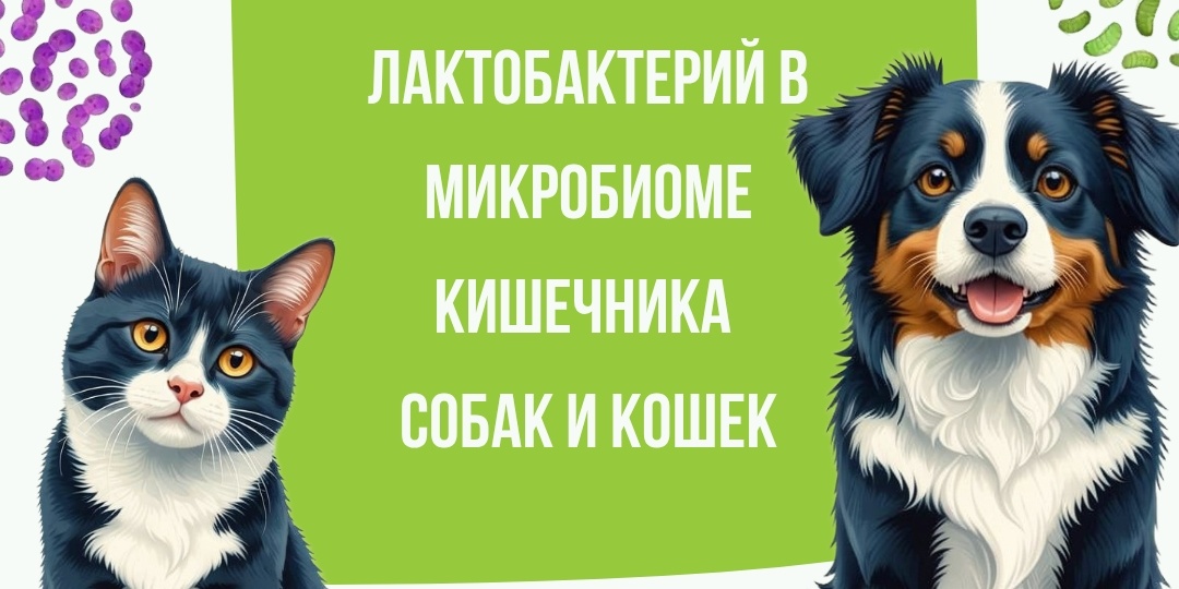 Роль бифидобактерий и лактобактерий в микробиоме кишечника собак и кошек