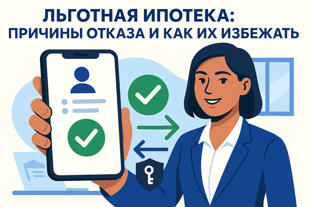    Льготная ипотека: причины отказа и как их избежать Юлия Сергеевна Рослякова