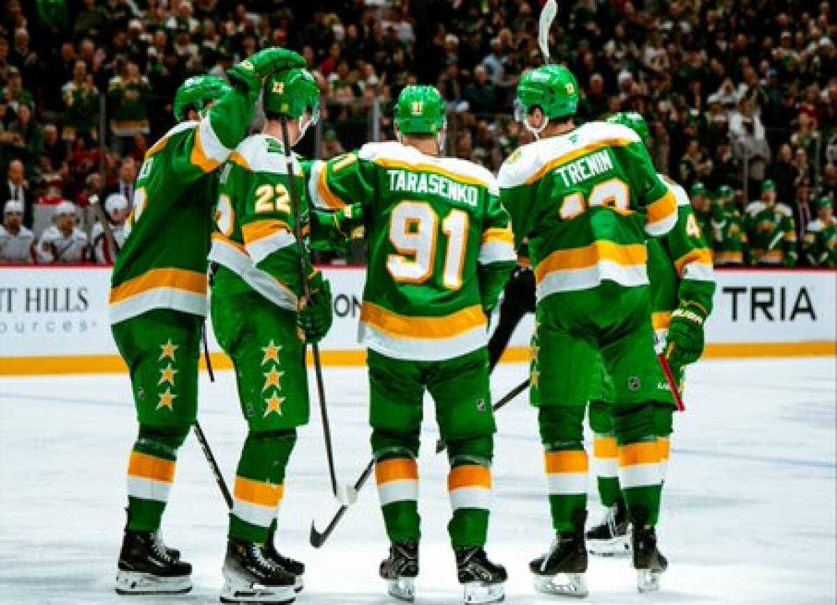     В Миннесоте отреагировали на результативную феерию Тарасенко и Юрова в матче с «Вашингтоном»