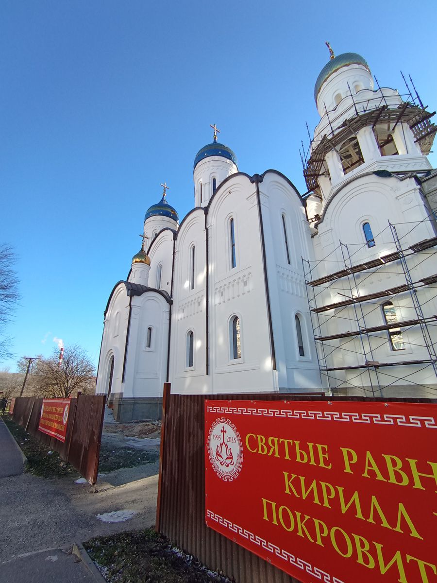 Наш новый строящийся собор🙏