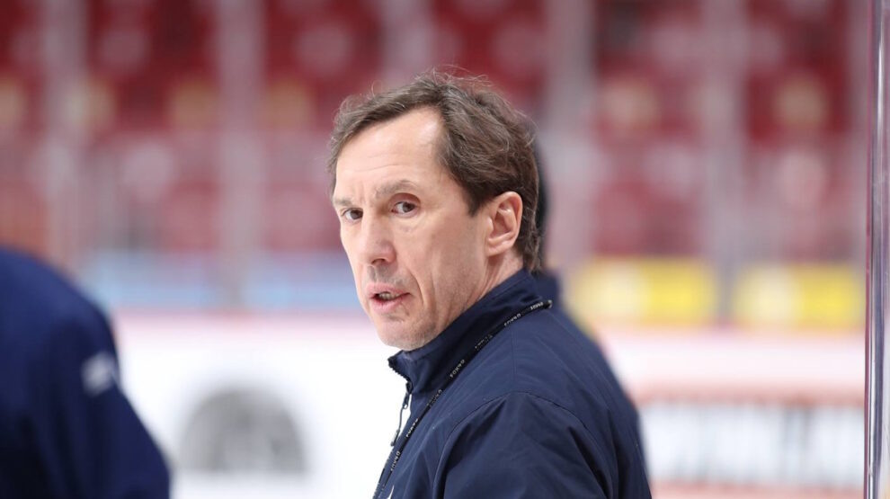    Главный тренер ХК «Динамо» (Москва) Вячеслав Козлов. Фото: пресс-служба ХК «Динамо» (Москва)