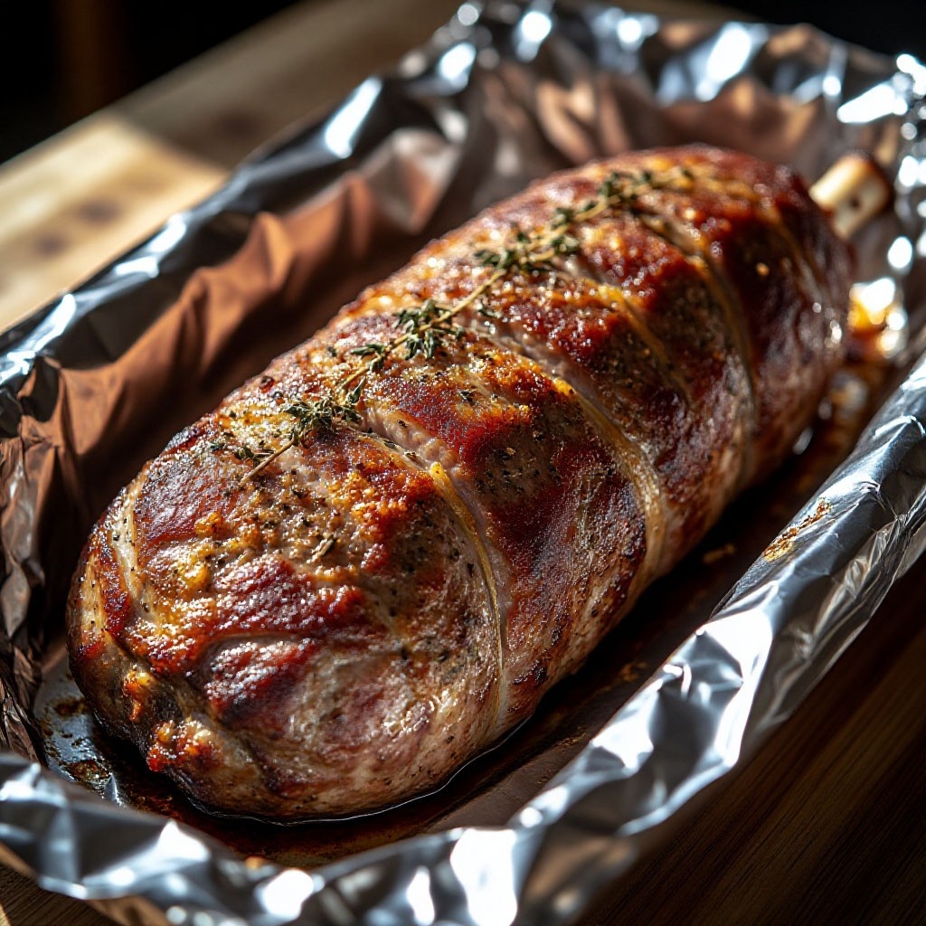 Баранина в фольге