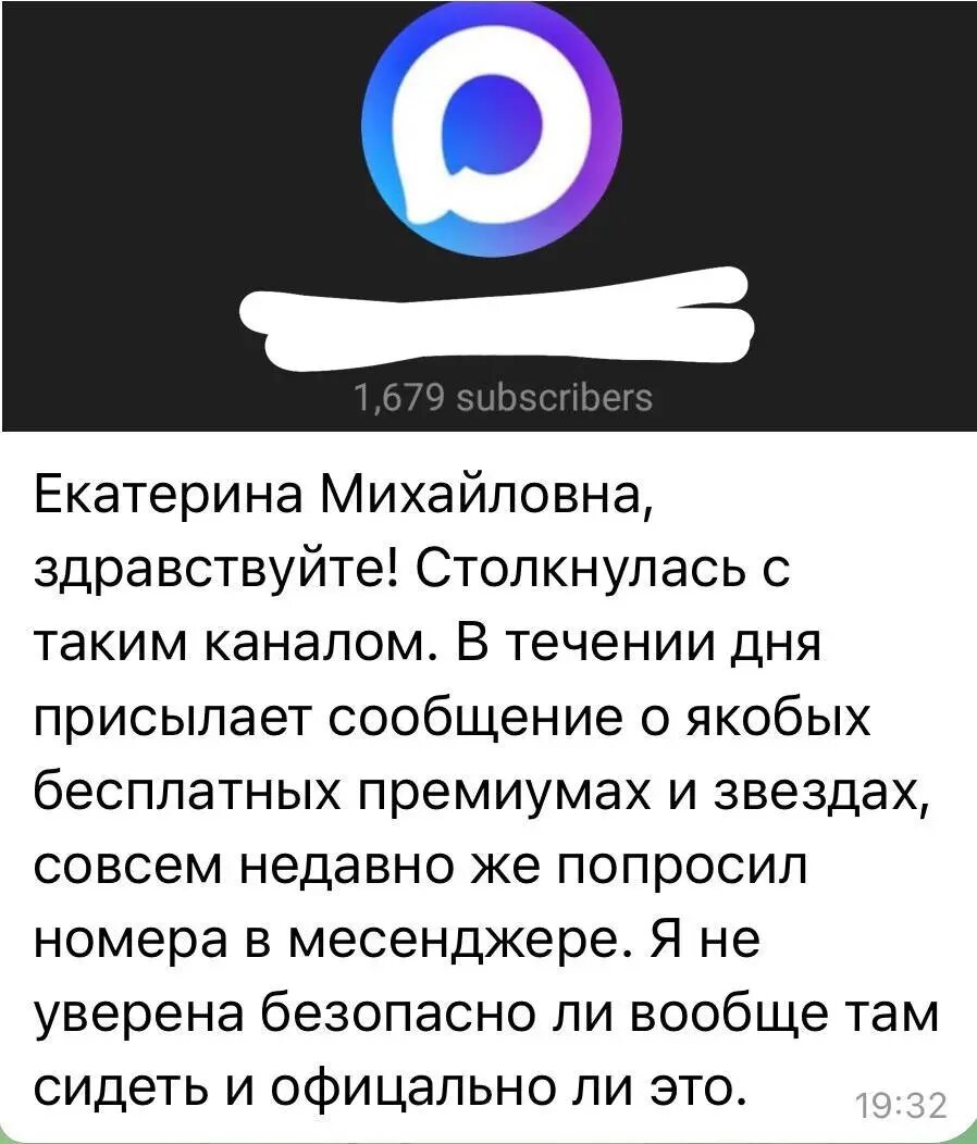    Фото: скриншот из телеграм-канала Екатерины Мизулиной