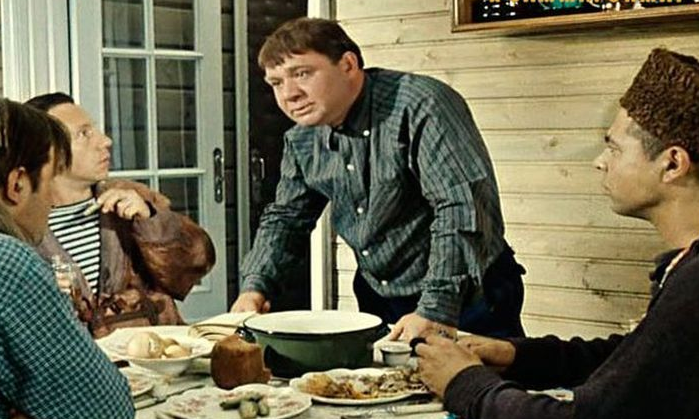 На даче профессора.