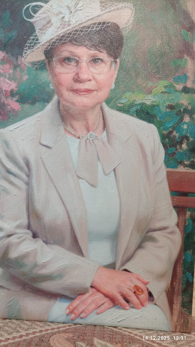 Картина ,подарил старший внук ,масло ,холст