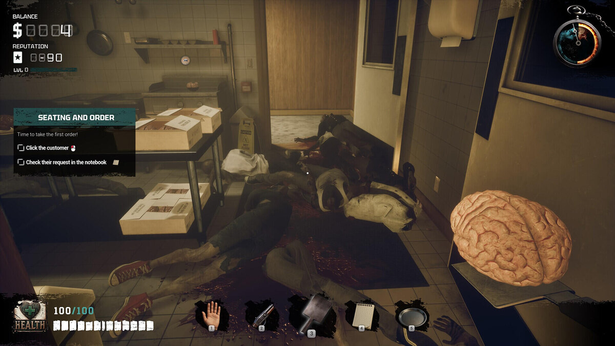    Галерея игры Zombie Diner Simulator