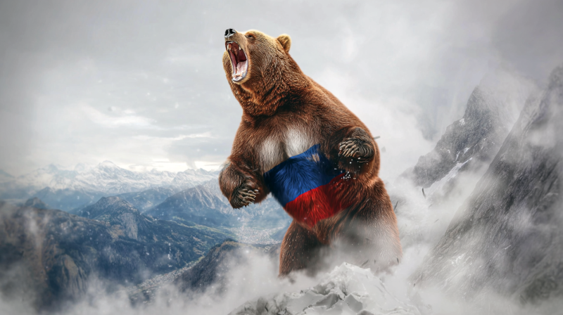    Россию отчаянно демонизируют. Так скрывают правду о реальном положении вещей. Коллаж Царьграда