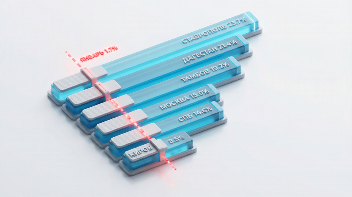 Региональный рост: инфографика для Onefinans