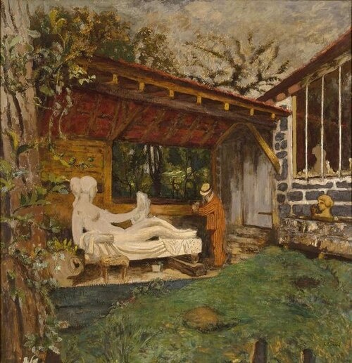 Эдуард Вюйар: Портрет Аристида Майоля. 1930-е гг.