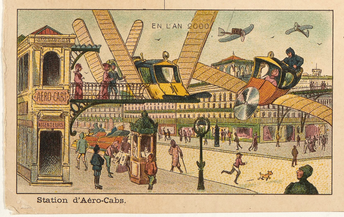 Автор: Jean-Marc Côté. Le Train électrique Paris-Pékin. Public domain.