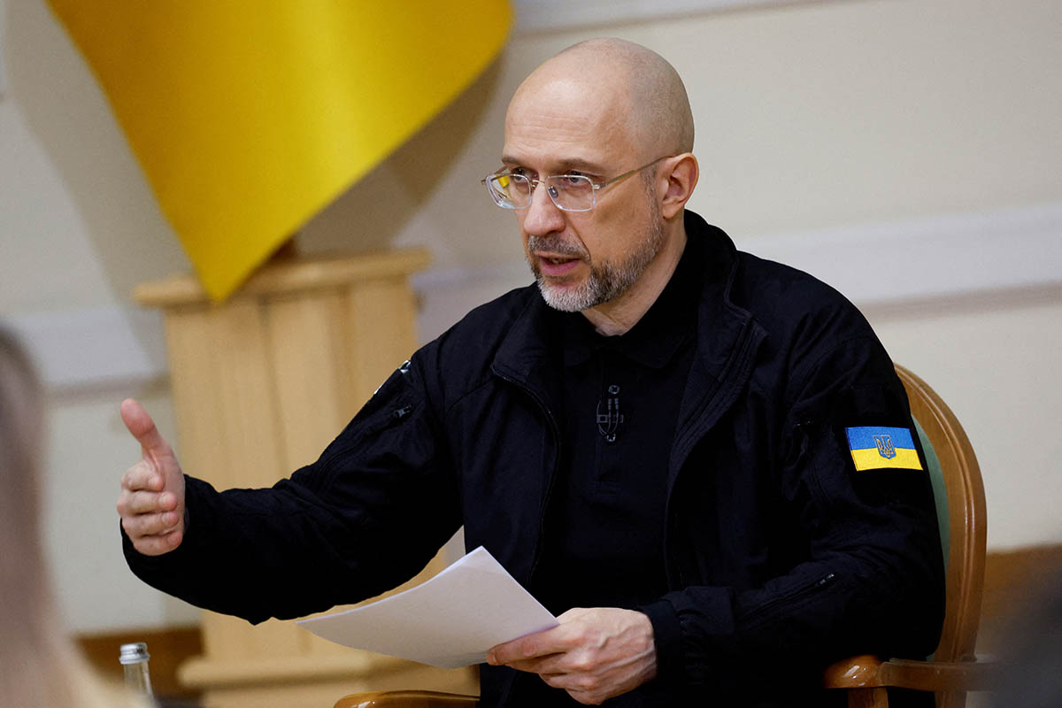 На фото: министр обороны Украины Денис Шмыгаль
