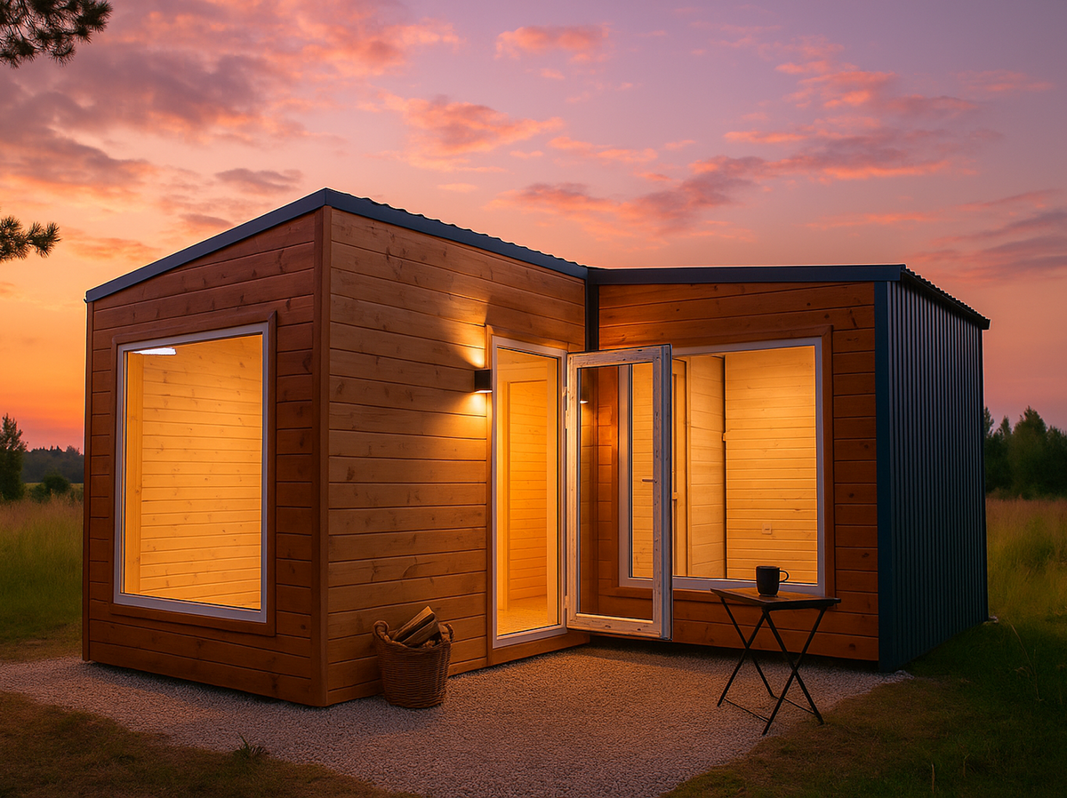 "Дачный домик" - проект Стильной избушки.