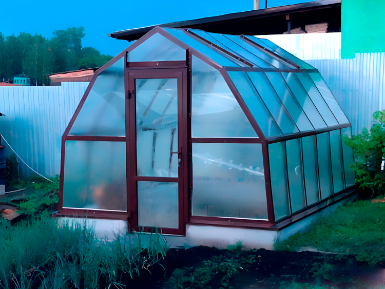 Теплица под сотовый поликарбонат Рада Рица