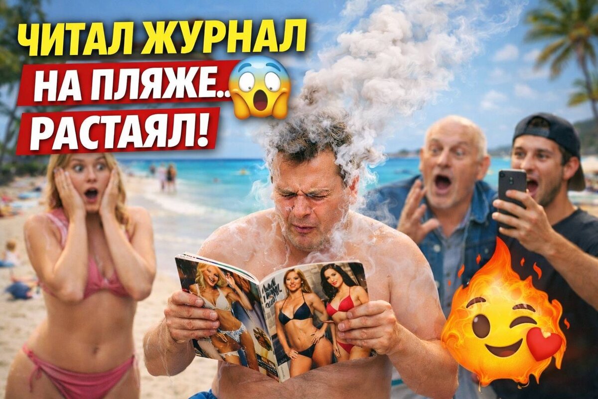 Когда журнал оказался слишком “горячим” 😳💨 Смешнее не придумаешь