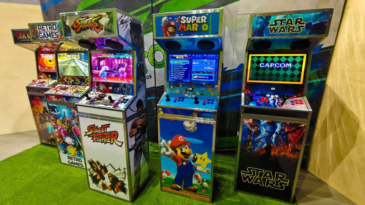 аркадный автомат Street Fighter