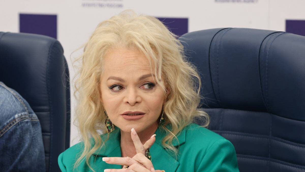    Долина на пресс-конференции, посвященной концерту «В кругу друзей» / Фото: Владимир Гердо / ТАСС