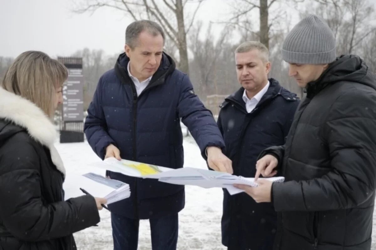    Белгородский губернатор обсудил концепцию пляжа «Юность» в Старом Осколе